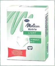 Molicare Mobile Light Medium Inkontinenzslip 14 Stück