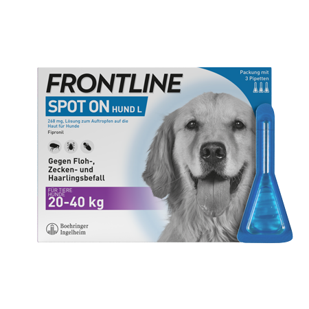 Frontline Spot-on für große Hunde