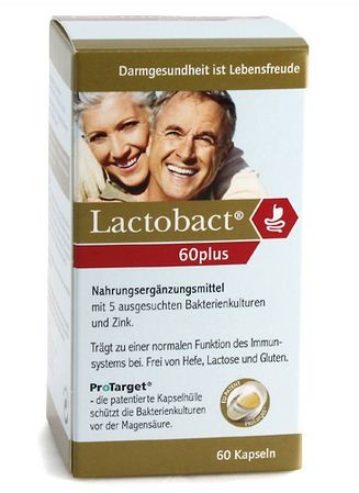 Lactobact 60plus 60 Kapseln