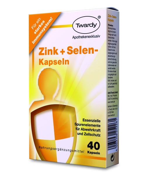 Twardy Zink+Selen‐Kapseln