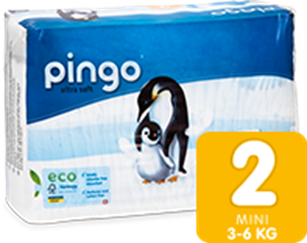 Bio Windeln Mini 3-6kg Pinguin – Pingo Swiss
