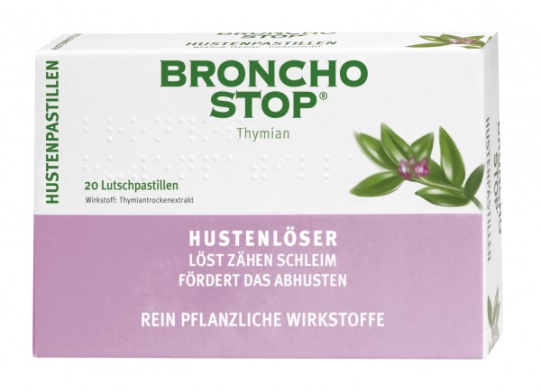 BRONCHOSTOP THYMIAN HUSTENPASTILLEN