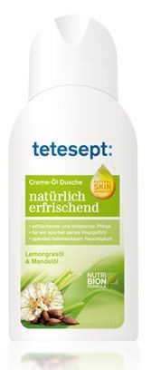 Tetesept Creme-Öl Dusche Natürlich Erfrischend 250ml