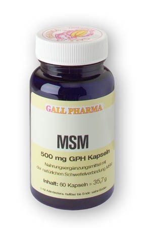 GPH MSM 500mg Kapseln