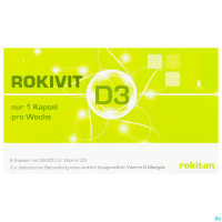 ROKIVIT Vitamin D3 Kapseln 28000IE 8ST ROKIVIT Vitamin D3 Kapseln 28000IE 8ST