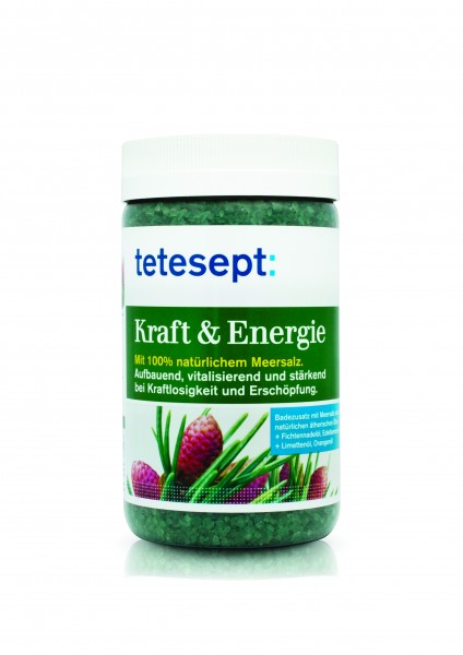 tetesept Gesundheits-Meersalz Kraft & Energie