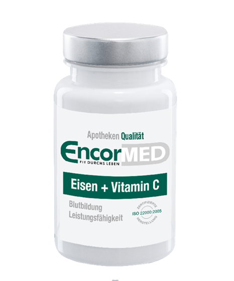 EncorMed Eisen+Vitamin C Kapseln