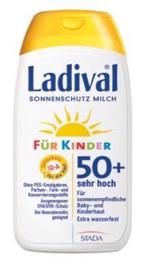 LADIVAL® Kinder Sonnenschutz Milch LSF 50+