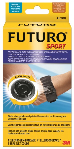Futuro Custom Dial Sport Tennisellenbogen-Bandage, anpassbar