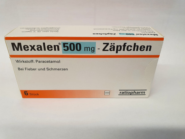 Mexalen Zäpfchen 500mg