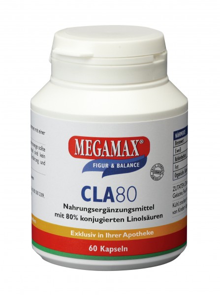 MEGAMAX CLA80% Kapseln 1000 mg