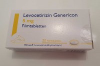 Levocetirizin Genericon Filmtabletten 5mg Levocetirizin Genericon Filmtabletten 5mg