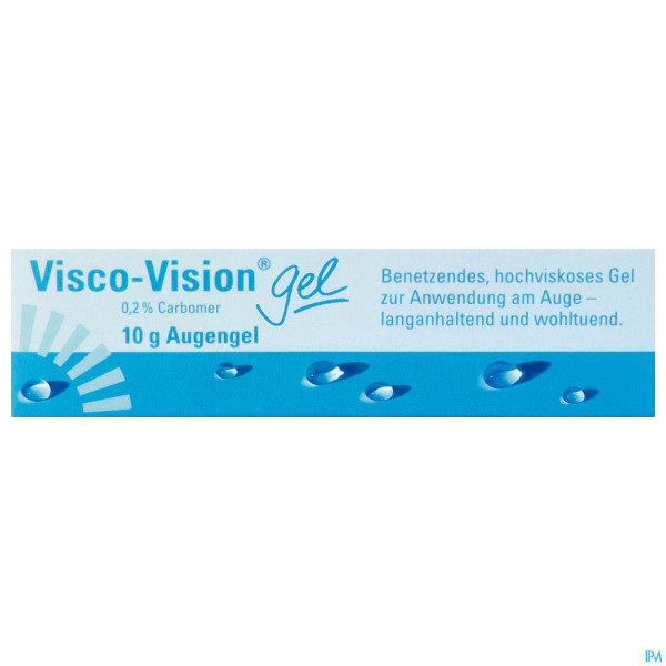 Augentropfen Visco-vision Gel Carbomer 0,2% 10g