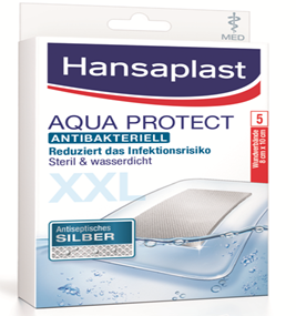 Hansaplast Aqua Protect MED antibakteriell XXL