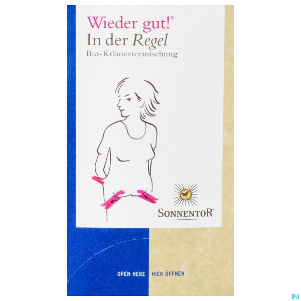 Sonnentor Tee/bio/wieder Gut In Der Regel 02705 18st