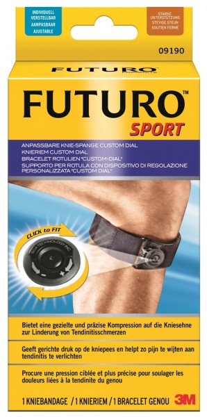 Futuro Custom Dial Sport Knie-Spange, anpassbar