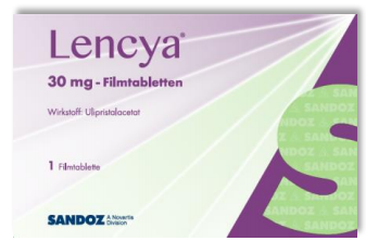 Lencya Ulipristalacetat 30mg Filmtablette