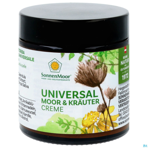 Sonnenmoor Universal Moor +kraeuter- Creme 90g