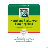 Allgaeuer Latschenkiefer Hornhaut Reduzier-fusspflegebad 10 X10g 100g Allgaeuer Latschenkiefer Hornhaut Reduzier-fusspflegebad 10 X10g 100g