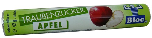 BLOC Traubenzucker Apfel