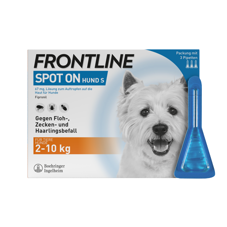 Frontline Spot-on für kleine Hunde