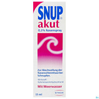 Snup Akut Nasenspray 0,1% 15ml Snup Akut Nasenspray 0,1% 15ml