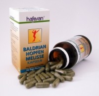 Hafesan Baldrian Hopfen Melissen Kapseln 60 Stück Hafesan Baldrian Hopfen Melissen Kapseln 60 Stück