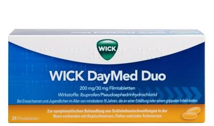 Wick Daymed Duo Filmtabletten 200mg/30mg