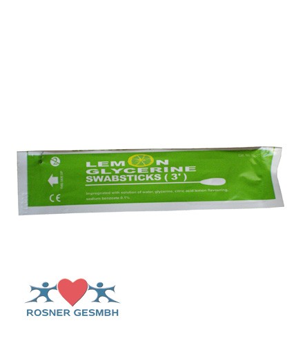 Rosner Lemon-Glycerin swabs                                                              25X3