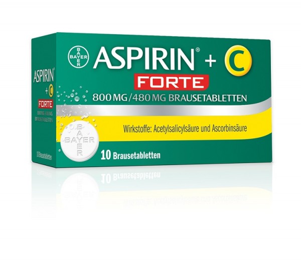 Aspirin®+C forte - Brausetabletten