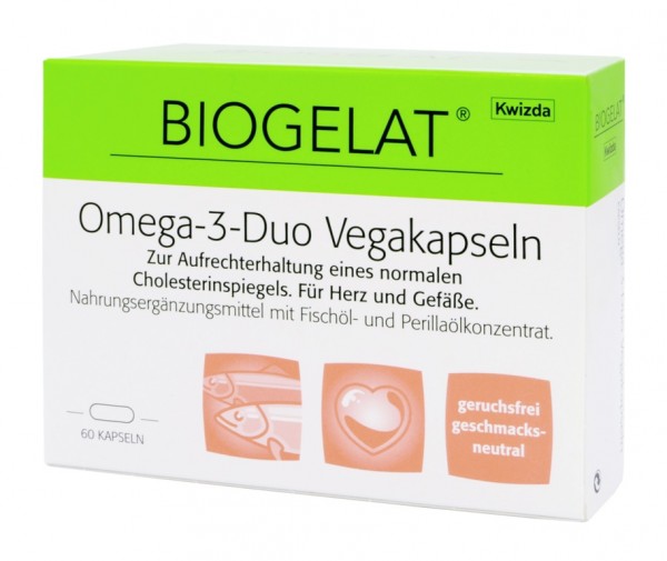 BIOGELAT OMEGA-3-DUO VEGAKAPSELN