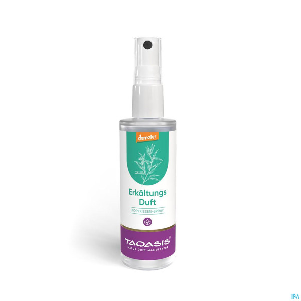 Taoasis Kopfkissenspray Erkaeltungsduft Demeter 30ml