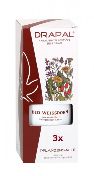 DRAPAL® Weißdorn bio Pflanzensaft