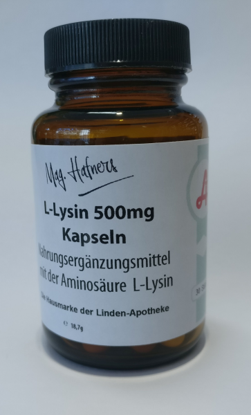 Mag. Hafners L-Lysin 500mg Kapseln