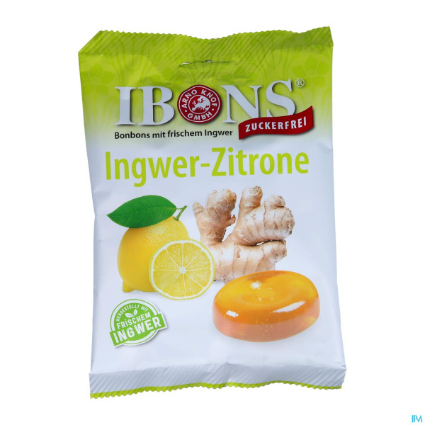 Ibons Lutschbonbons/zuckerfrei Zitrone 75g