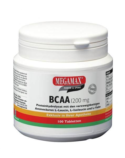 MEGAMAX BCAA 1200 mg Tabletten