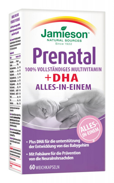 Jamieson Prenatal Complete with DHA 60 Kps.