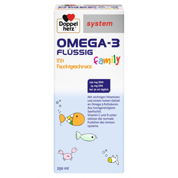 Doppelherz system Omega-3 Family Flüssig
