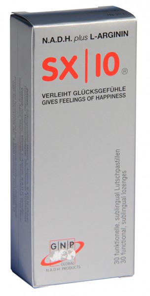 NADH SX|10 Plus L-Arginin 30 Lutschpastillen á 20mg NADH