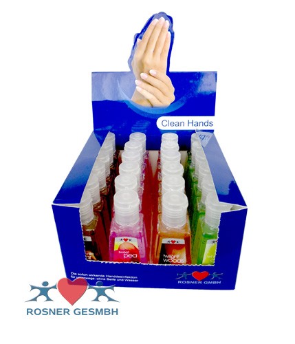 Rosner Handdesinfektionsgel Clean Hands Box