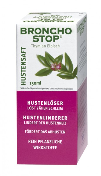 BRONCHOSTOP THYMIAN EIBISCH HUSTENSAFT