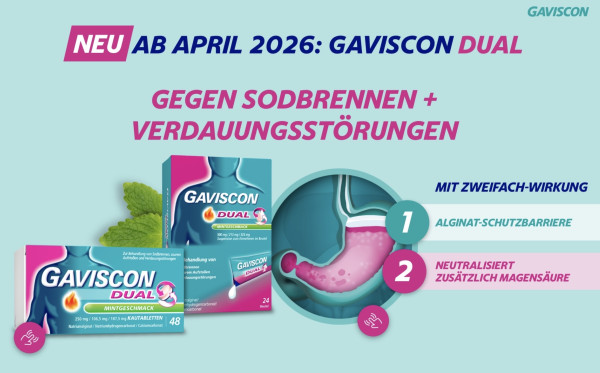 Gaviscon Dual Mint Suspension