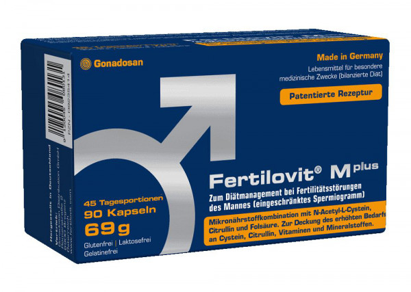 FERTILOVIT® Mplus - MIKRONÄHRSTOFFE FÜR BESSERE SPERMIEN