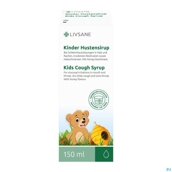 Livsane Kinder Hustensirup 150ml