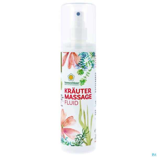 Sonnenmoor Kraeuter-massagefluid Spruehflasche 200ml