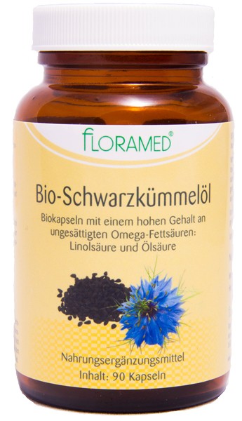 Floramed Bio-Schwarzkümmelöl Kapseln