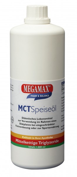 MEGAMAX MCT Speiseöl