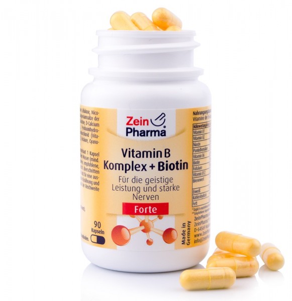 Zeinpharma Vitamin B-Komplex +Biotin Kapseln