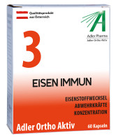 Adler Ortho Aktiv Nr. 3 Kapseln (Ernährungsphysiologische Ergänzung zu Schüßler Anwendung) Adler Ortho Aktiv Nr. 3 Kapseln (Ernährungsphysiologische Ergänzung zu Schüßler Anwendung)