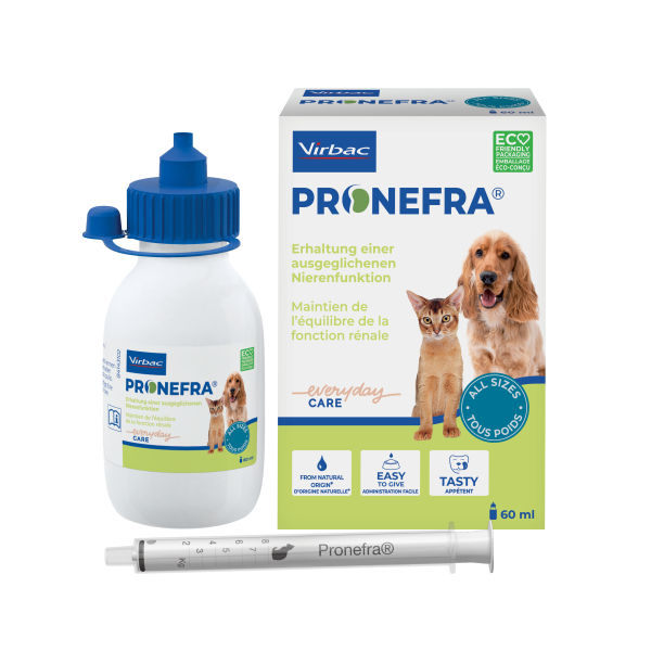 Pronefra - Ergänzungsfuttermittel für Hunde und Katzen